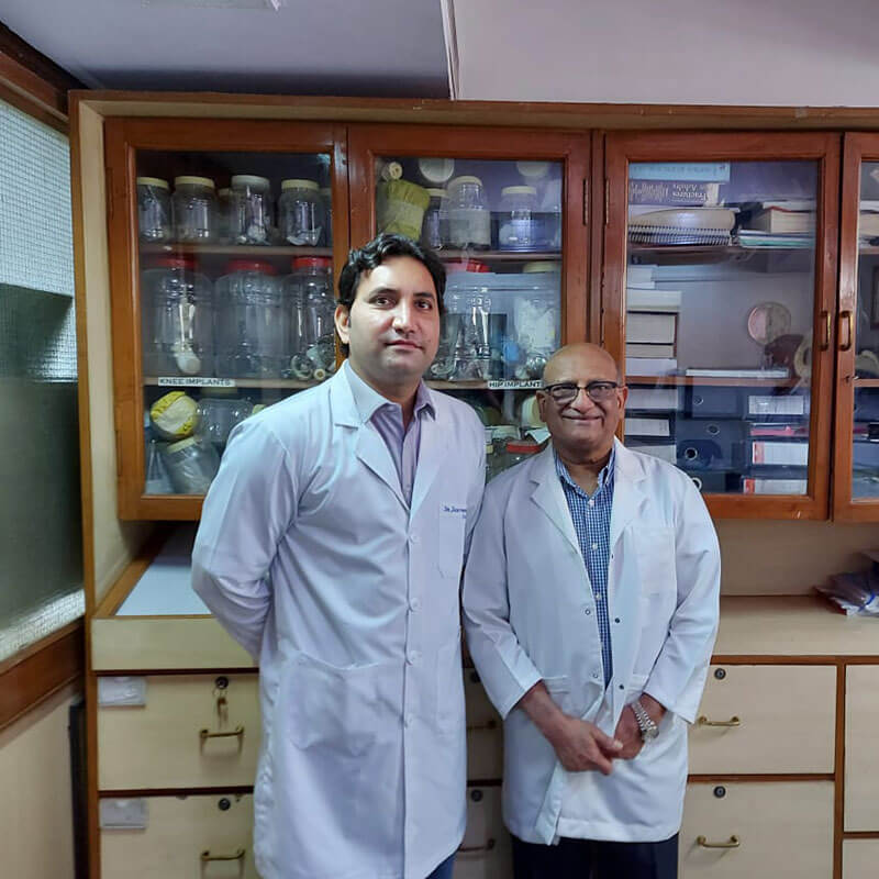 With Legend Otho Surgeon Dr. Shekhar Agarwal