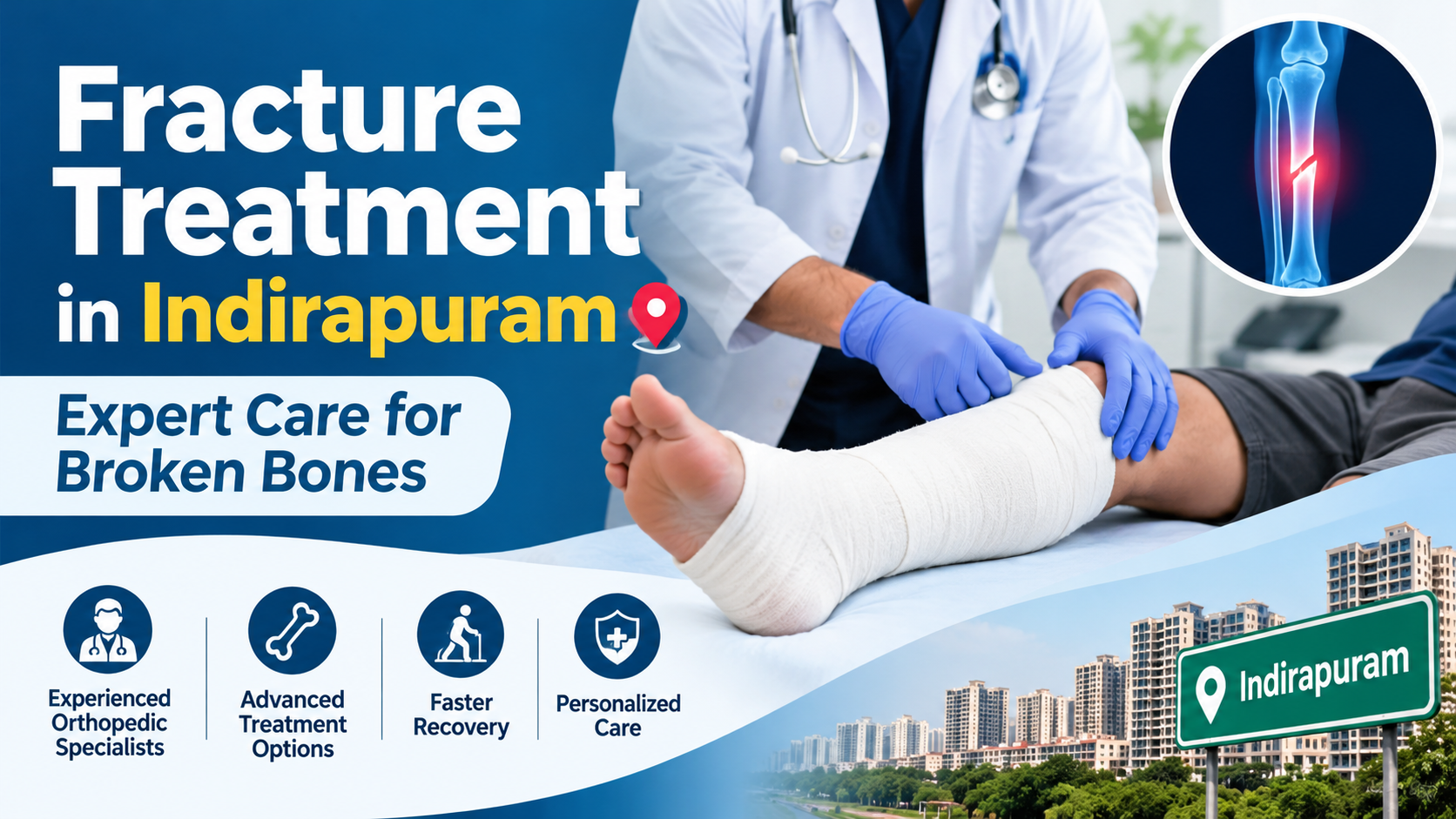 Fracture Treatment in Indirapuram: Expert Care for Broken Bones